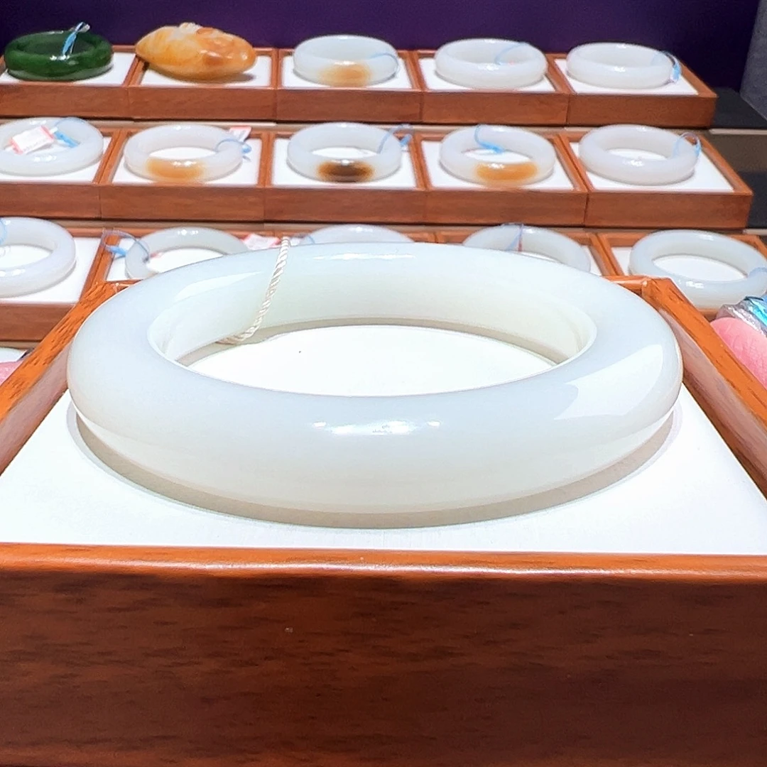 和田玉手镯 57 58未镶嵌