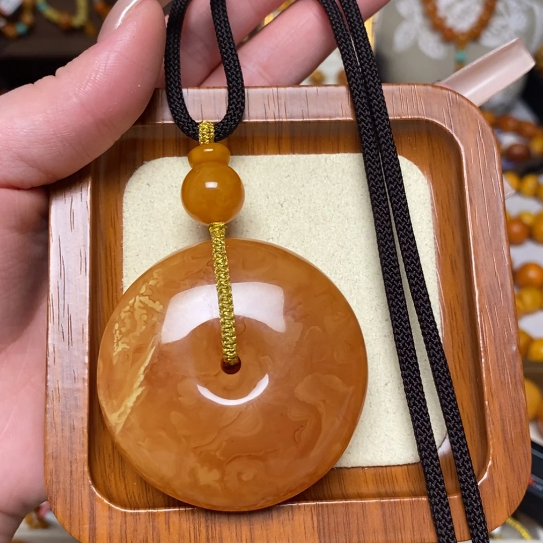 【闪购商品】蜜蜡颈饰未镶嵌项链