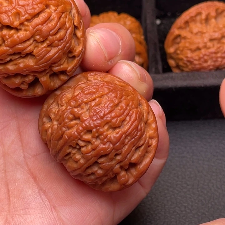 文玩核桃把件秦岭野生核桃