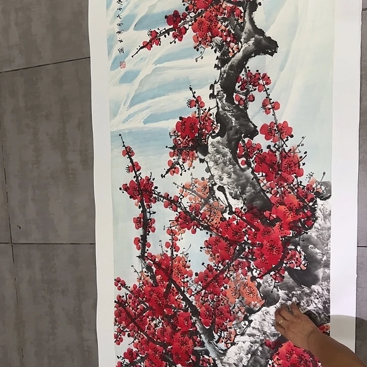 国画精品手绘作品