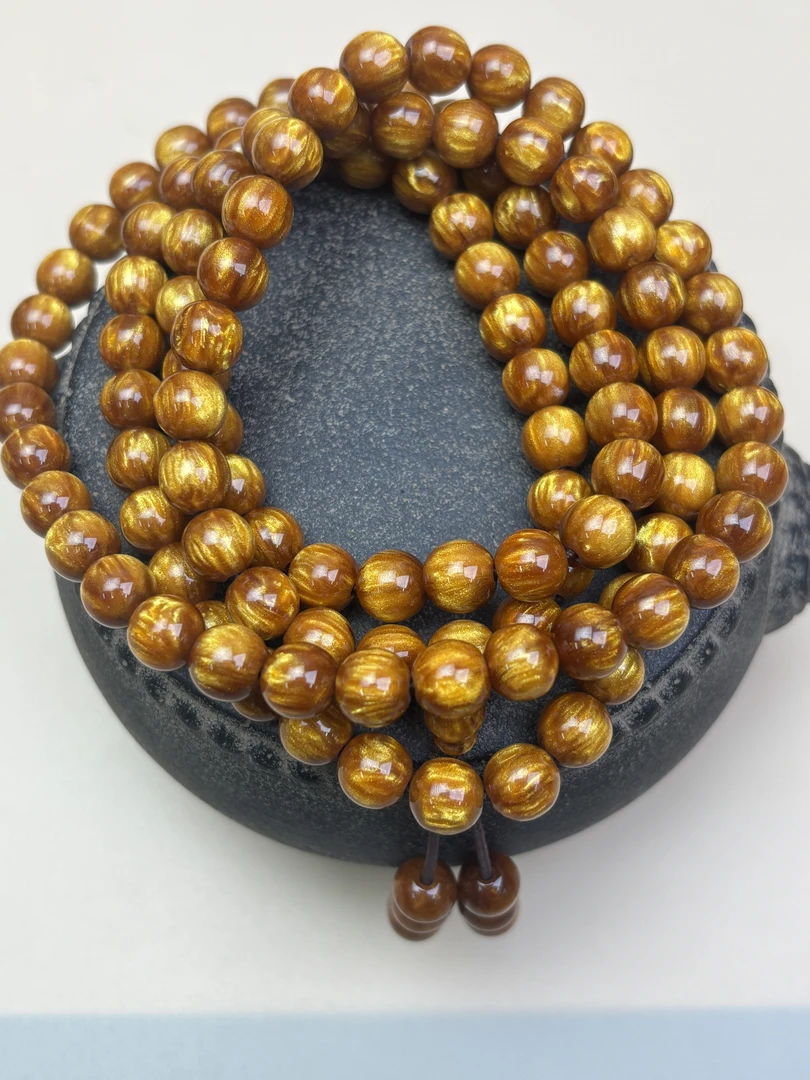 【玩物海趣阁】金丝多圈手串