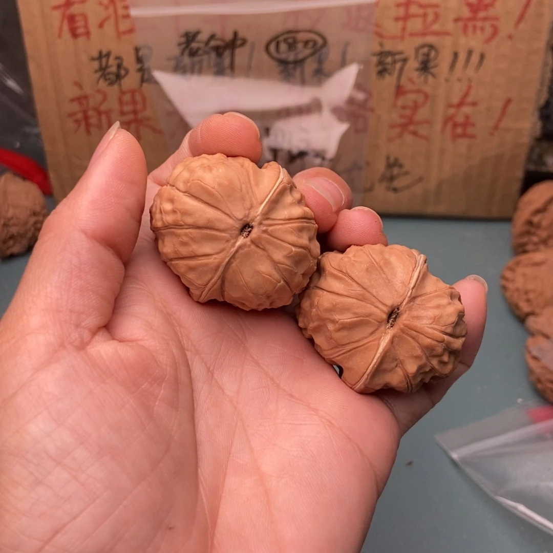 努***买把件文玩核桃龟甲纹181