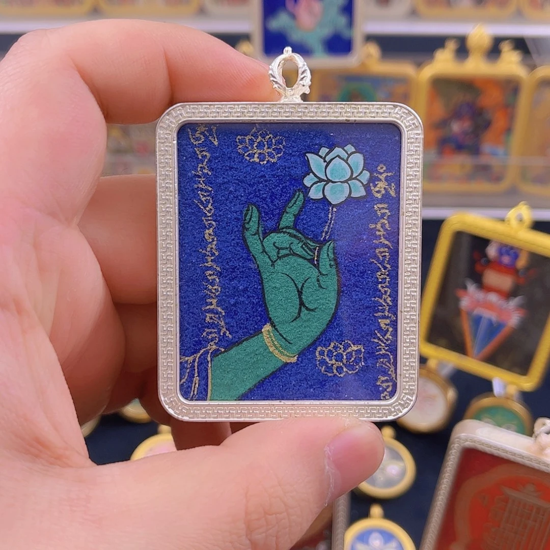 青海热贡纯手绘唐卡