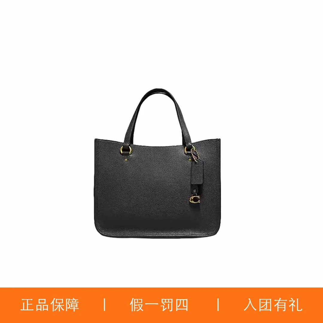 蔻驰黑色查理包/Y7746/29X23X12