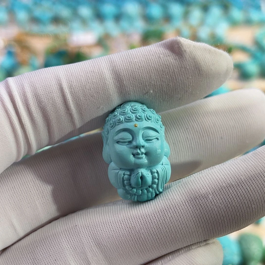 未镶嵌绿松石珠宝奇石