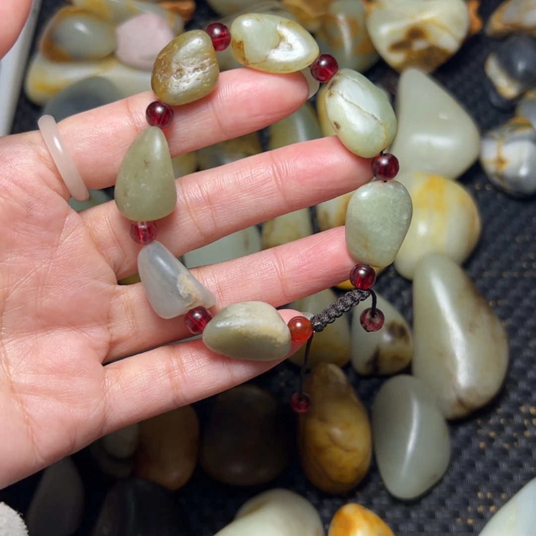 和田玉未镶嵌挂件51