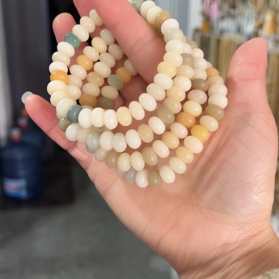 吊坠白玉菩提6×90