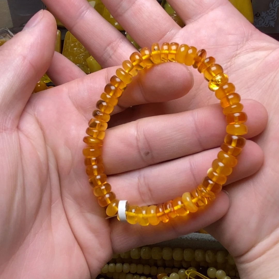 琥珀未镶嵌裸石蜜蜡