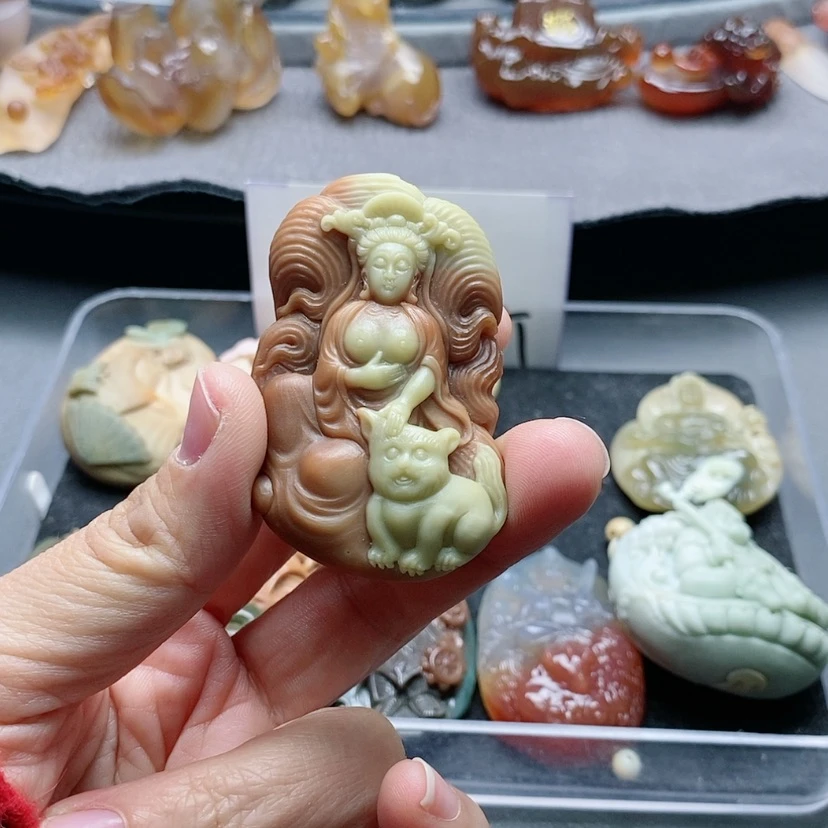 【闪购商品】未镶嵌吊坠定制石英质玉