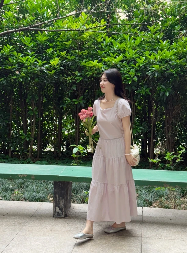 「芋米·芋桃小酥」2025新款连衣裙