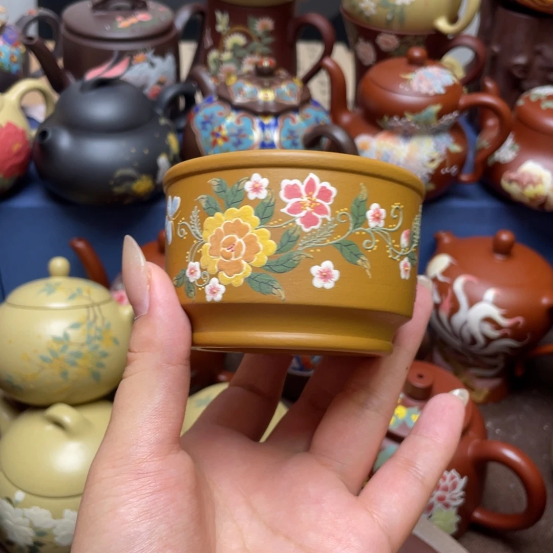 茶杯紫砂紫砂主人杯130cc