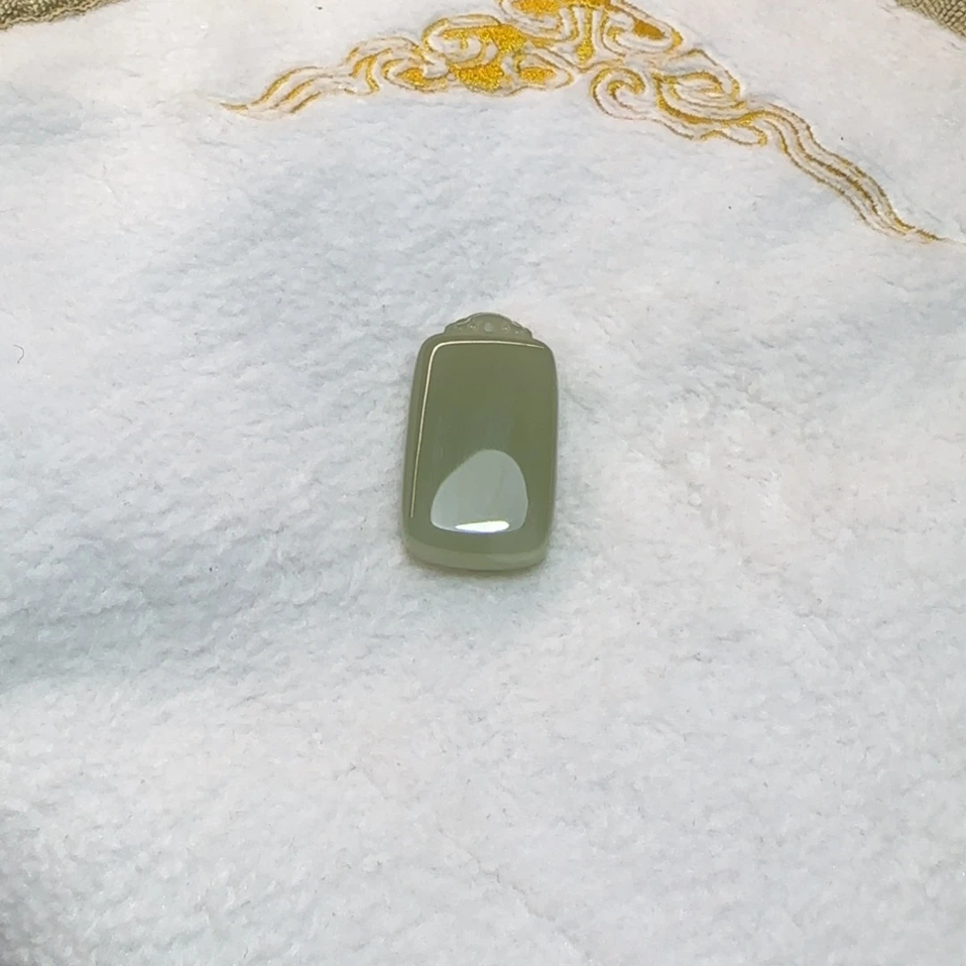 B***h和田玉未镶嵌吊坠(不含链)