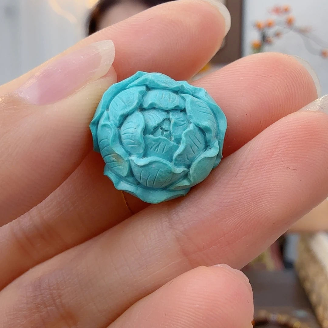 绿松石未镶嵌珠宝半成品