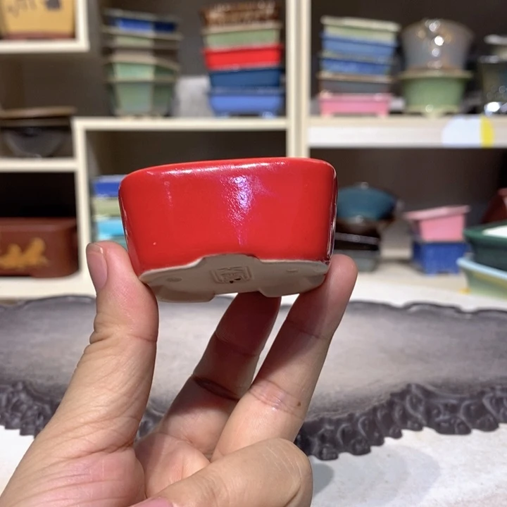 紫砂花盆瑕疵2.5-6-5。。。