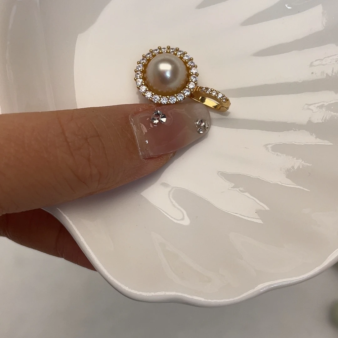 吊坠(不含链)海水珍珠银S925镶嵌