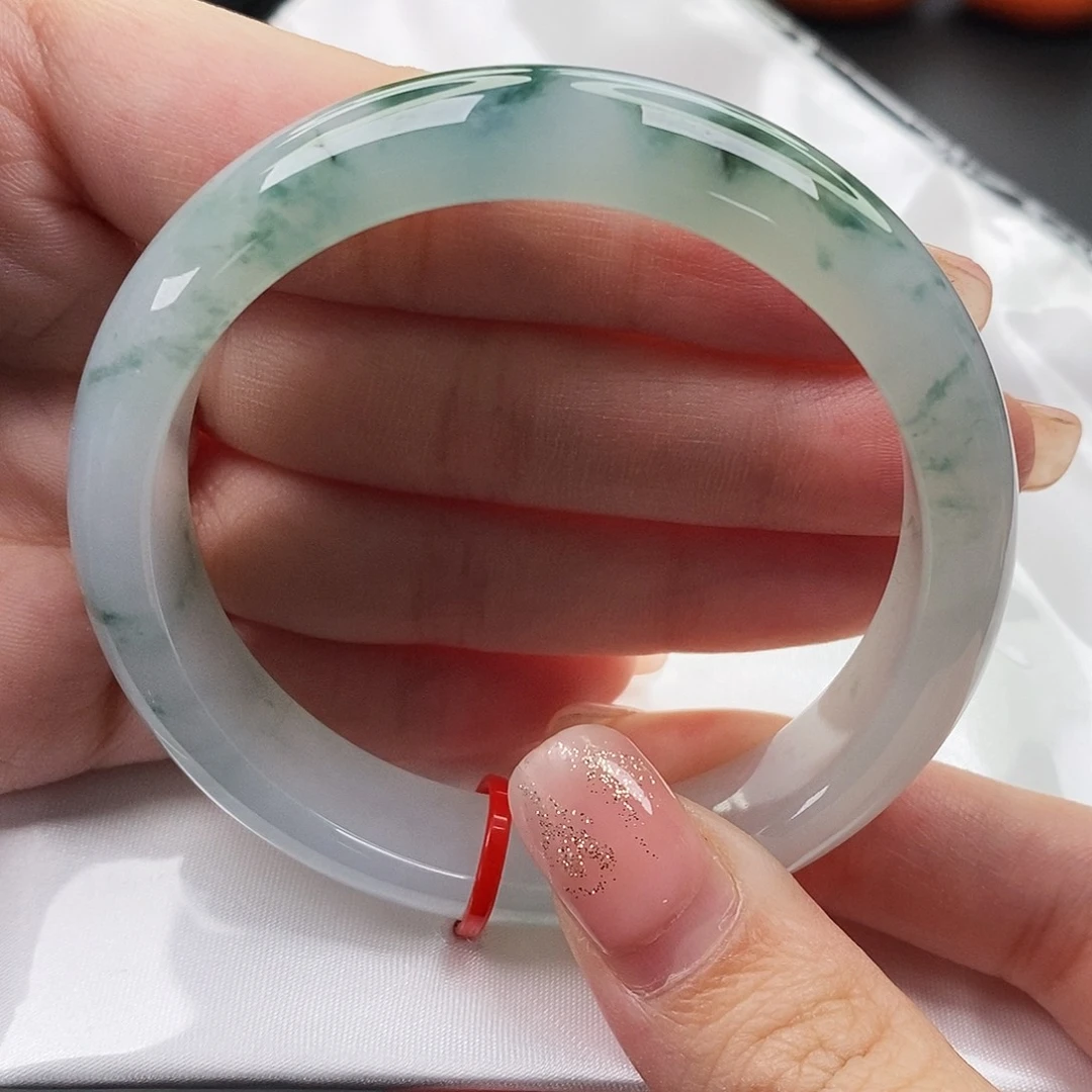 翡翠未镶嵌手镯缅甸天然A货翡翠