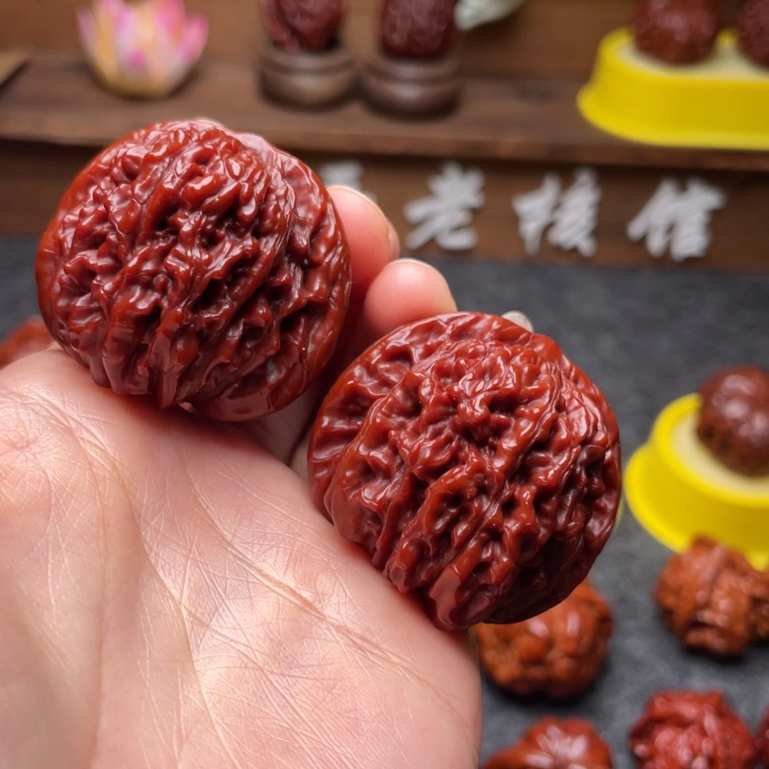 文玩核桃吊坠文玩核桃 手把件 四座楼 42