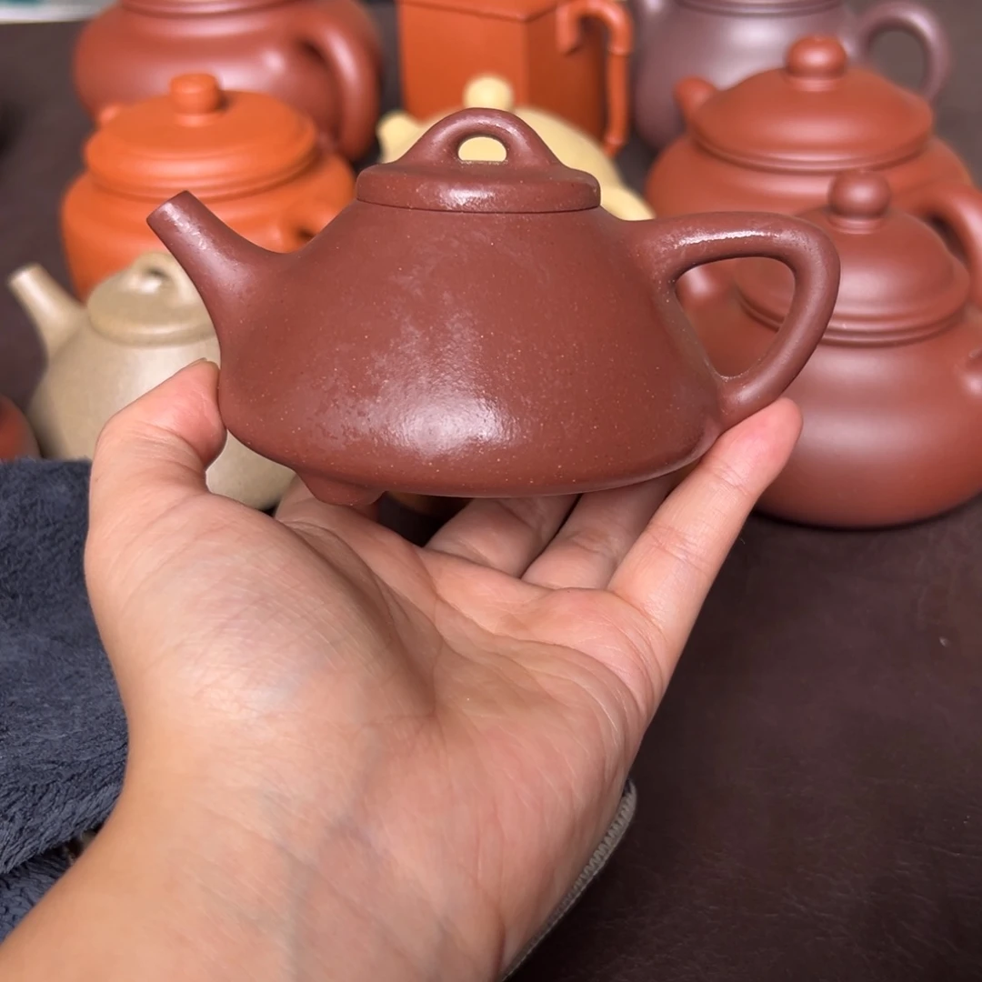 茶壶紫砂130毫升紫泥