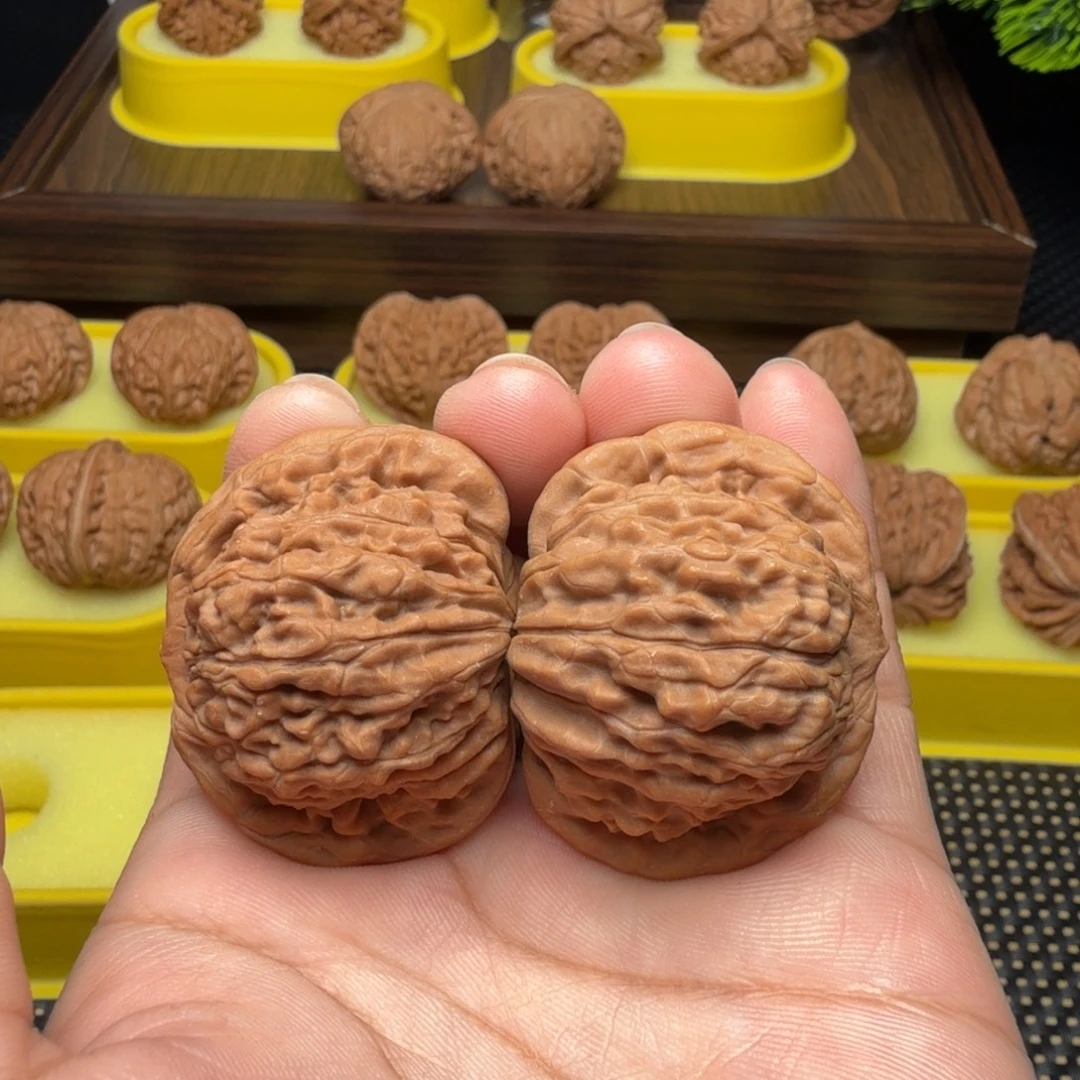 文玩核桃把件平谷楼39全品白茬