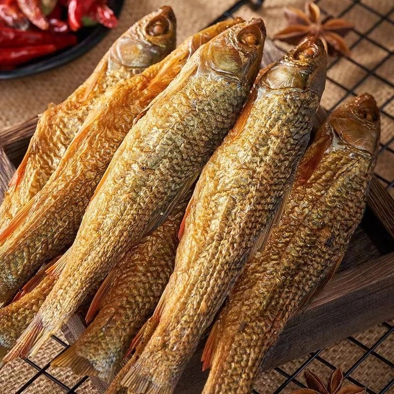湖南特产农家烟熏火焙鱼干去内脏不苦下饭