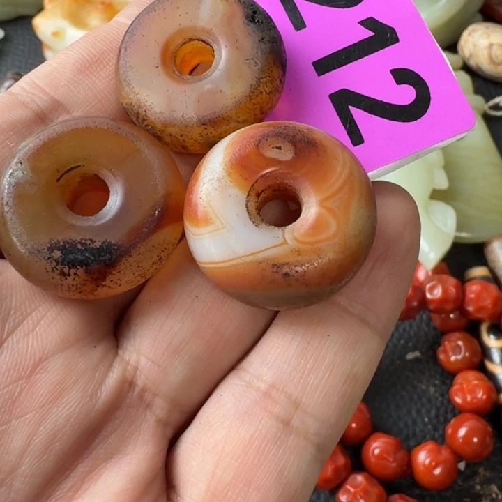 未镶嵌玛瑙/玉髓珠宝半成品