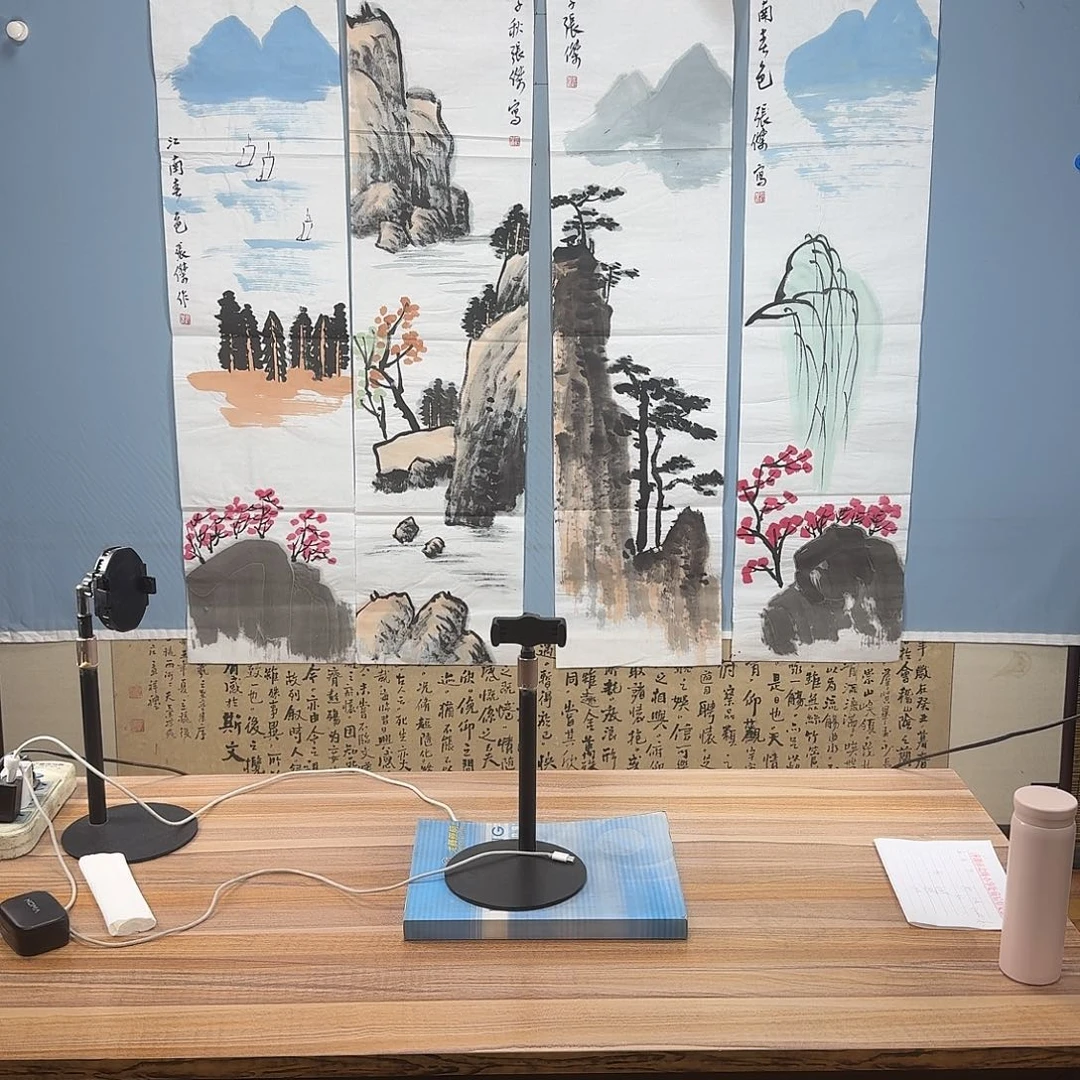 虎***飮国画1307 牡丹一如你的