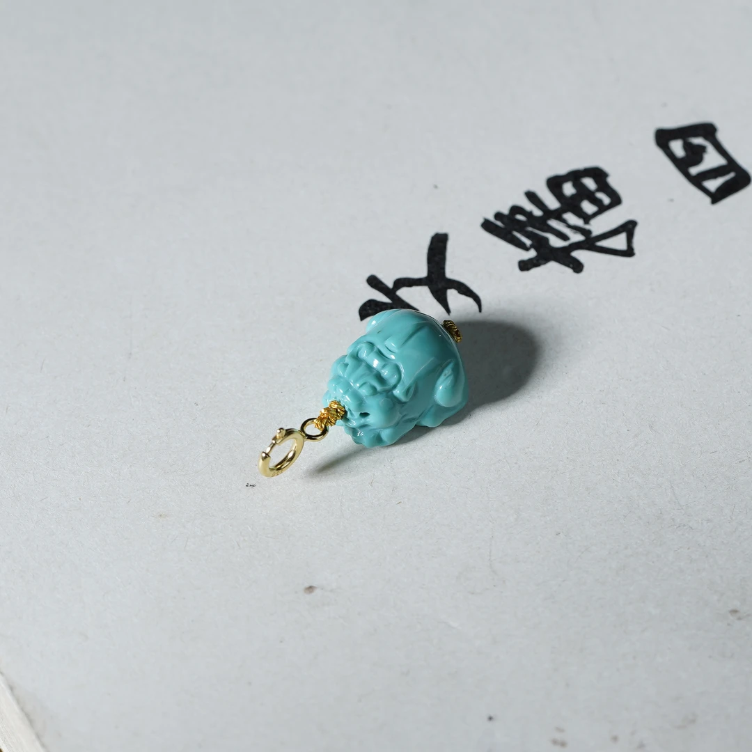 【世间臻宝】18K绿松DIY小滴流/Q1618/多样性发一件/13
