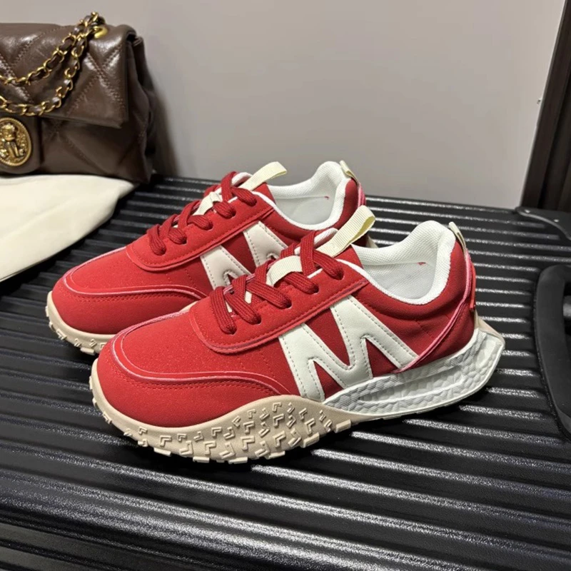 【流苏L】超火阿甘鞋女2025新款百搭美式德训鞋软底轻便运动休闲鞋