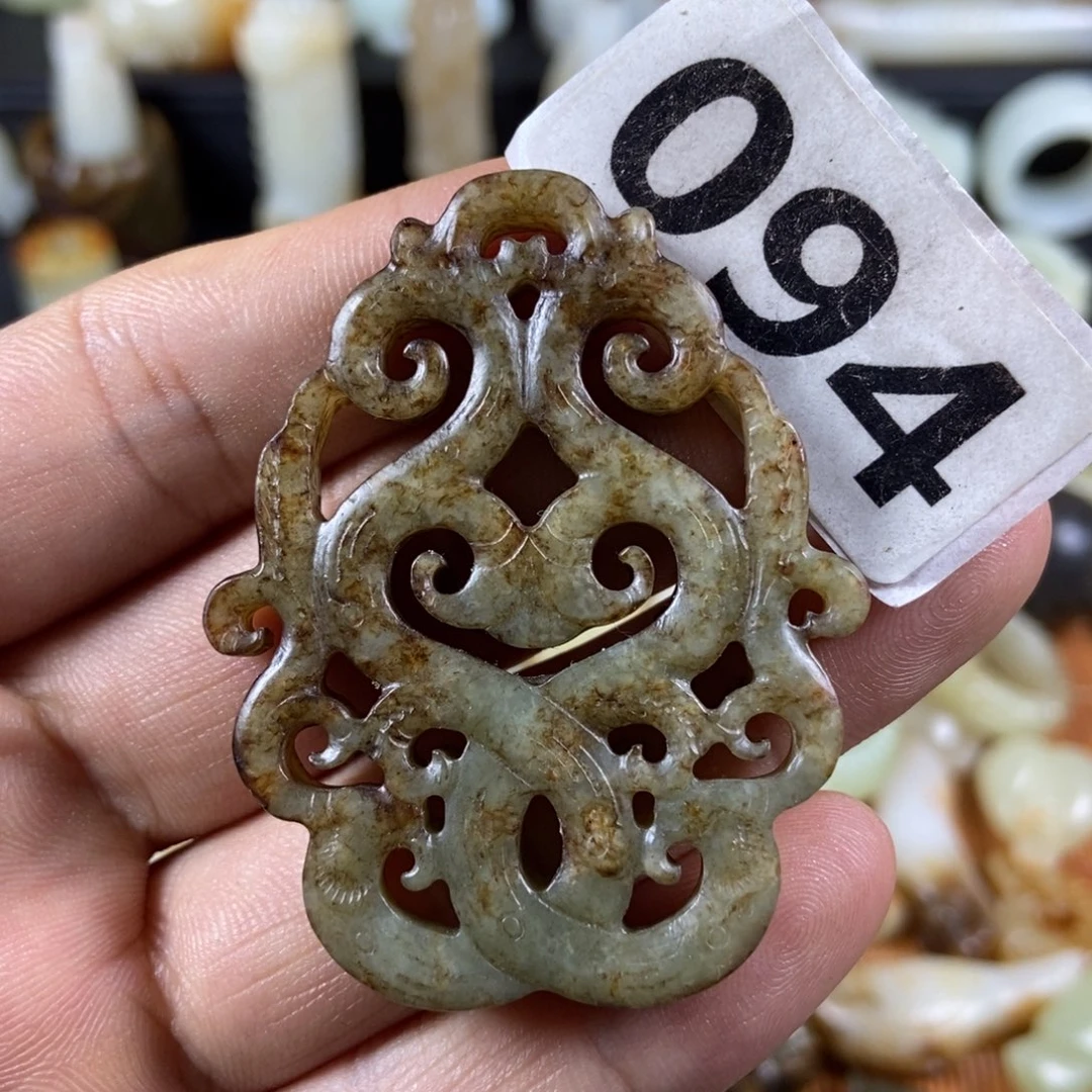 吊坠(不含链)未镶嵌和田玉