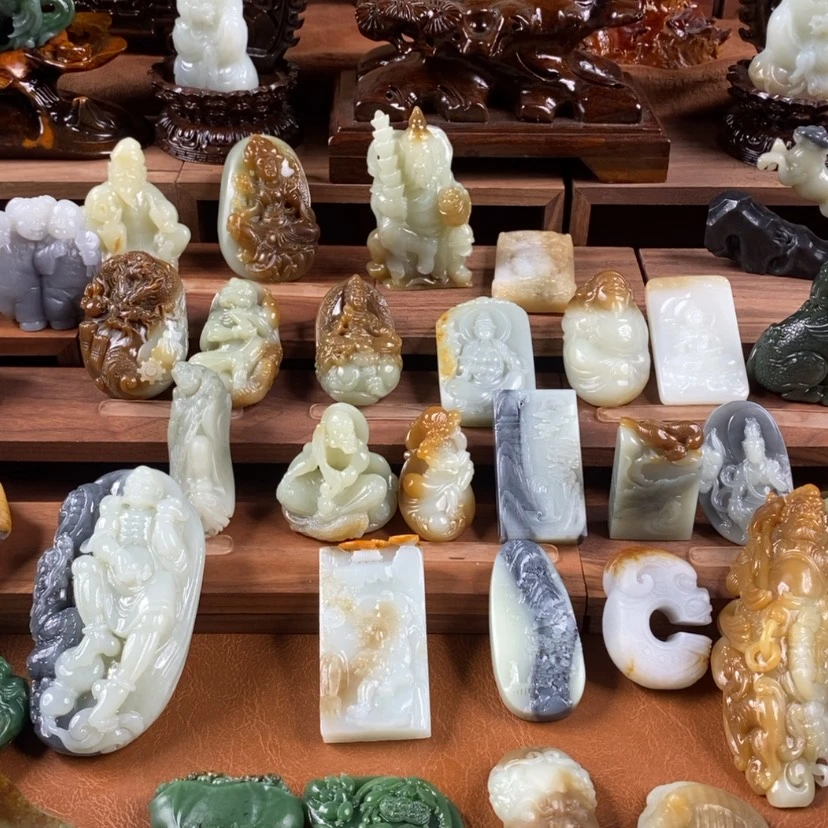 【闪购商品】和田玉未镶嵌把件