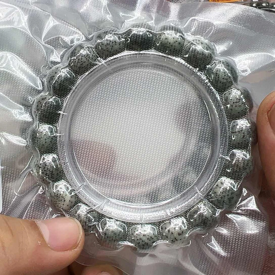 星月菩提手串64传说变态绿石玉星月菩提单圈12