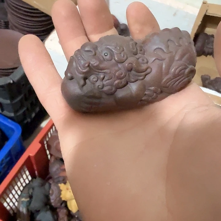 紫砂茶宠雕塑瑕疵茶宠