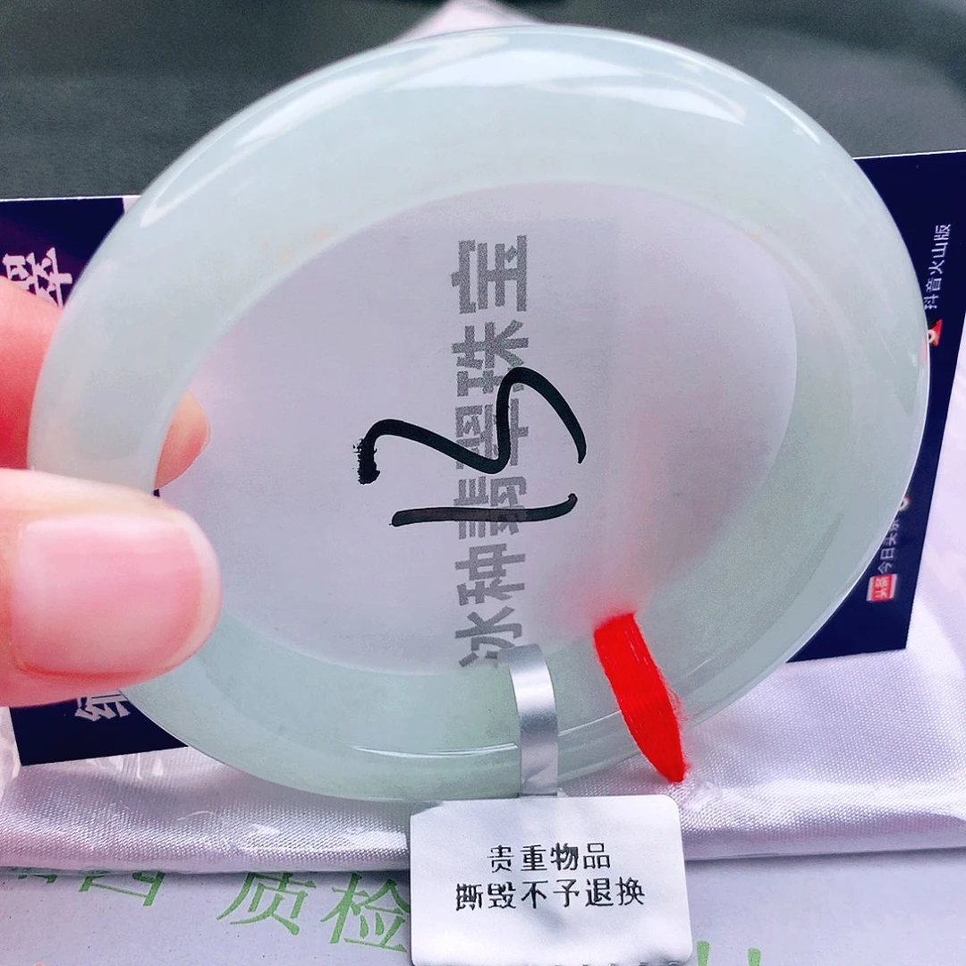 翡翠未镶嵌手镯缅甸天然a货翡翠手镯