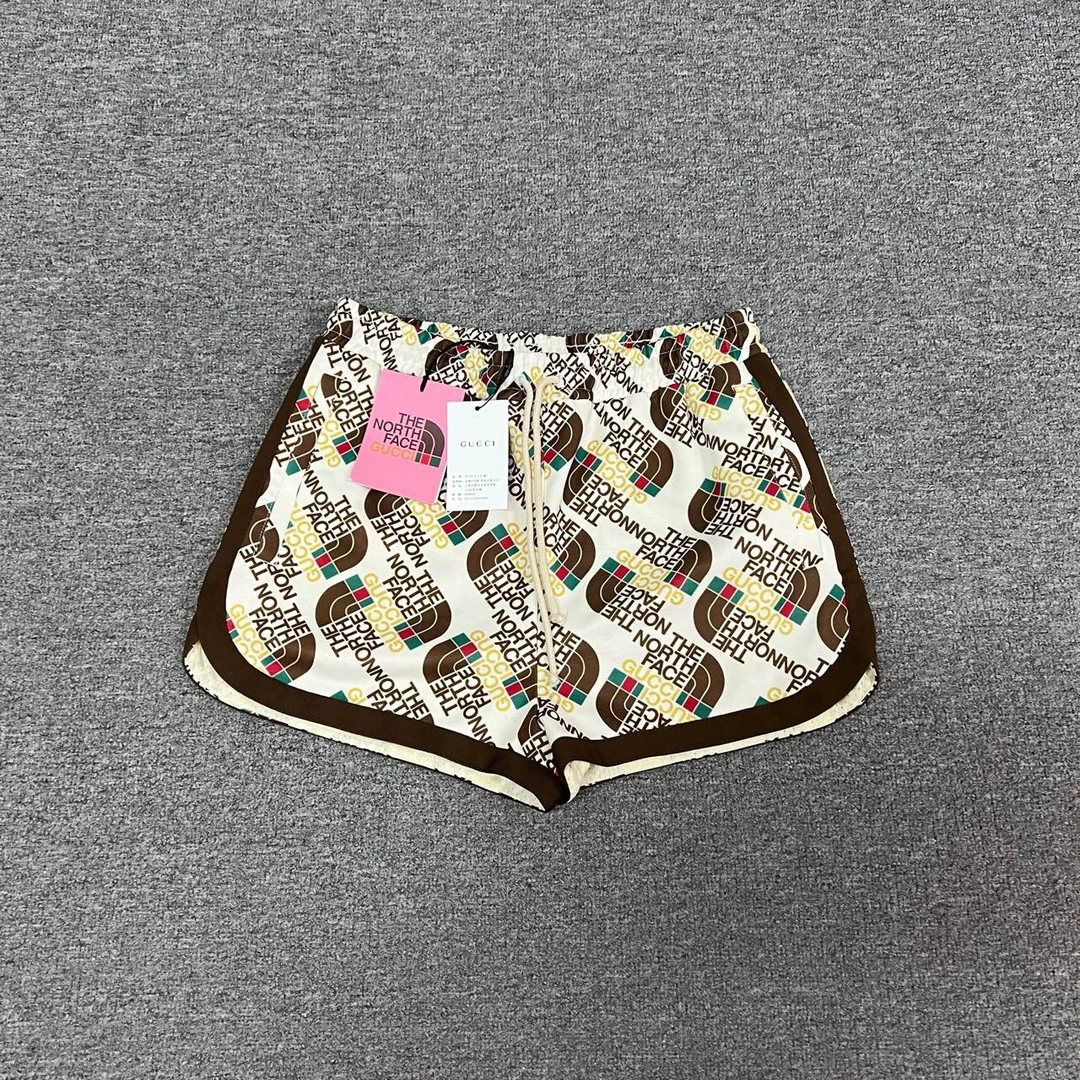 未使用 GUCCI/古驰 TNF 联名款 休闲短裤 M码 松紧腰