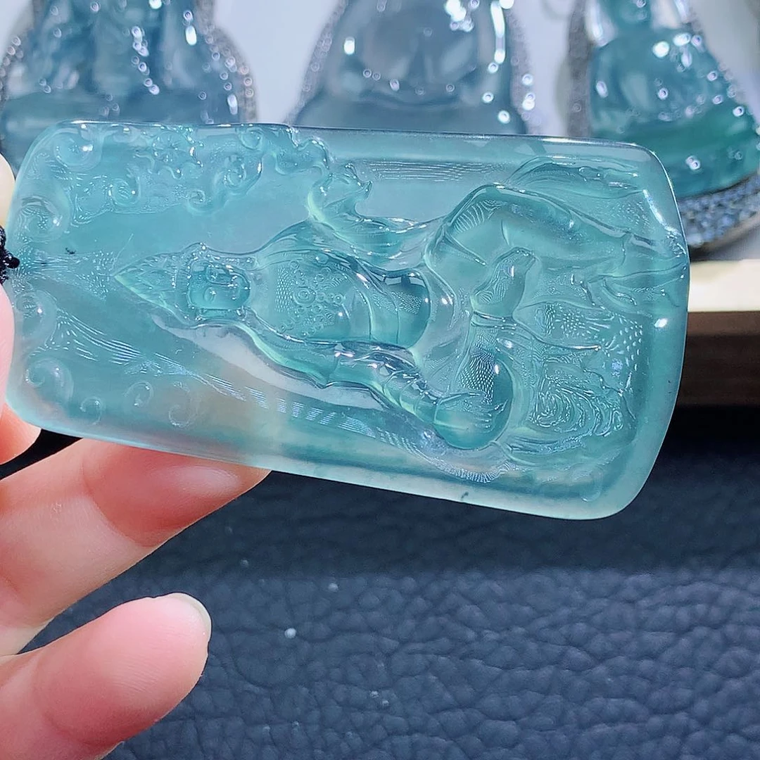 未镶嵌挂件翡翠翡翠