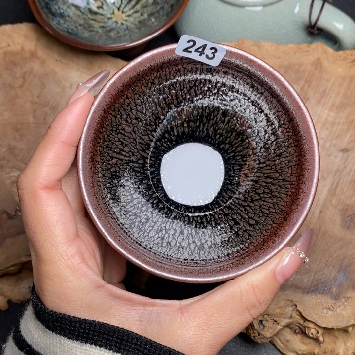 茶盏建窑建盏主人杯243