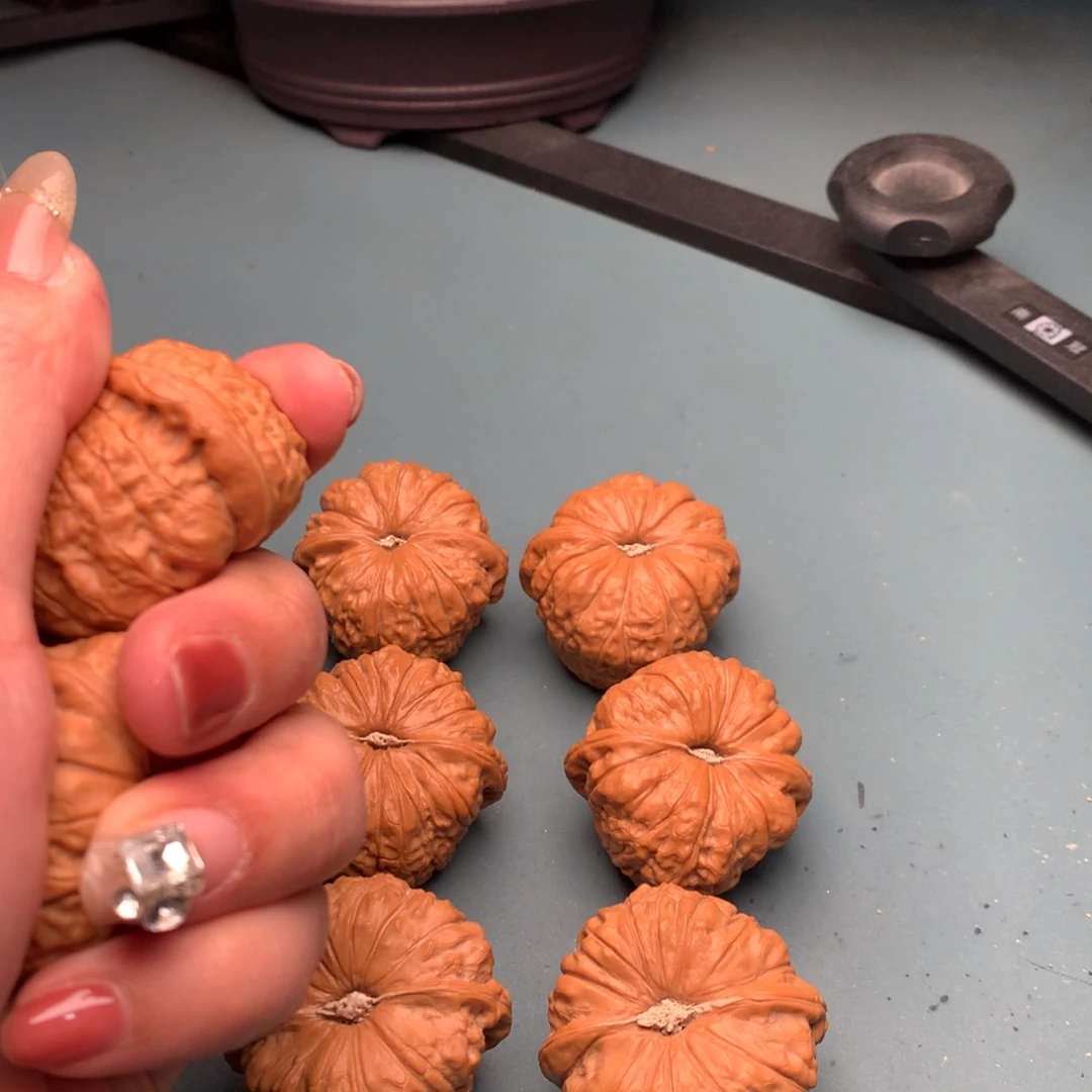 文玩核桃把件打底南瓜4445