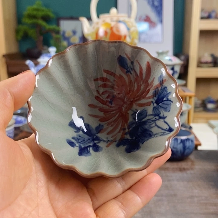 瓷片手工制作工艺精湛等特点为