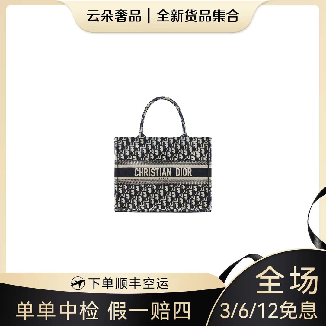 未使用 DIOR/迪奥 云朵奢品/迪奥 托特中号
