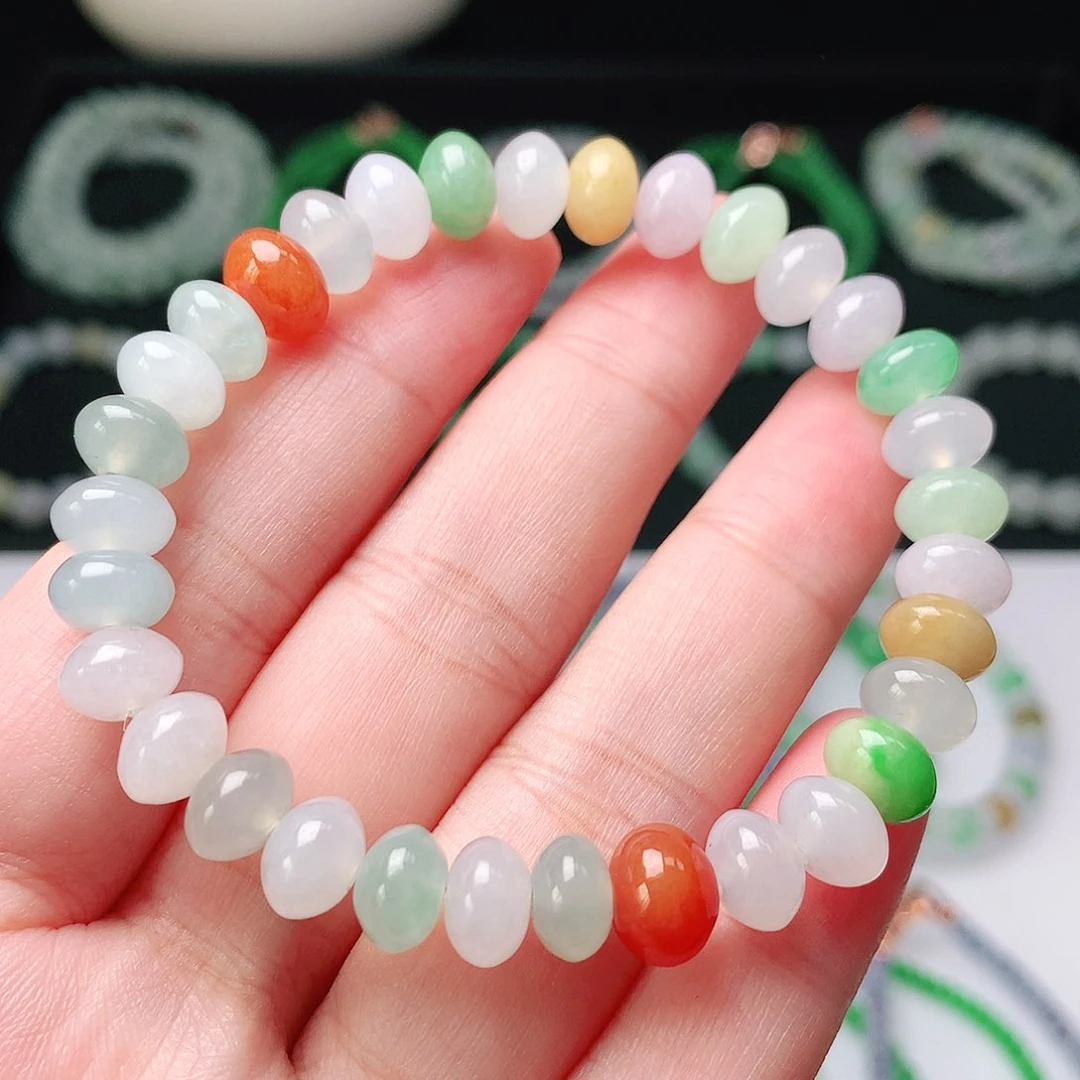 未镶嵌手链翡翠翡翠