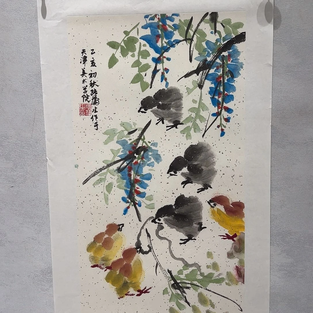 国画张老师作品分享