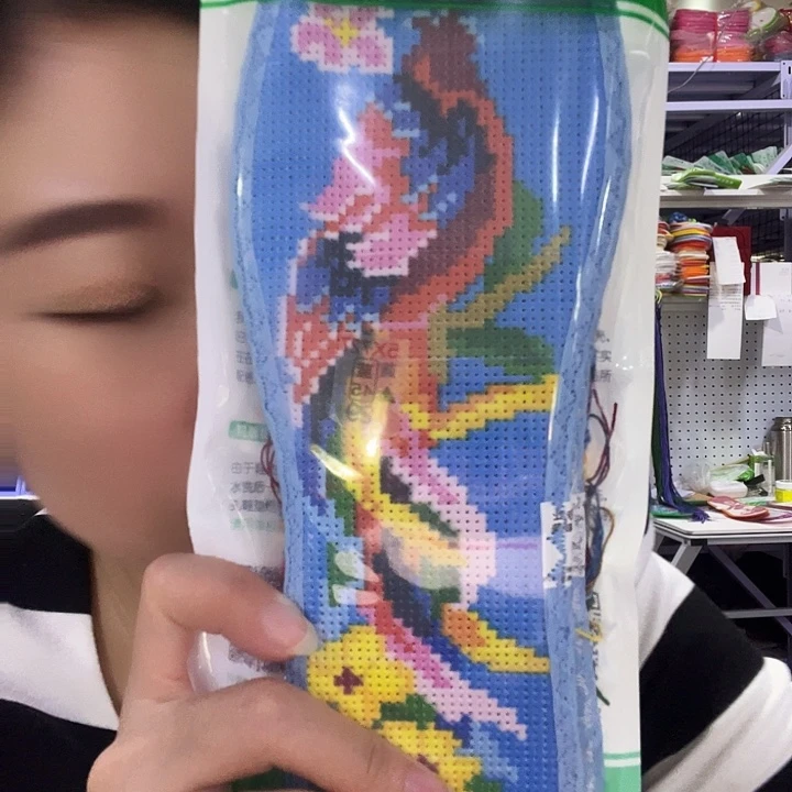 朵***妹十字绣鞋垫半成品正品12