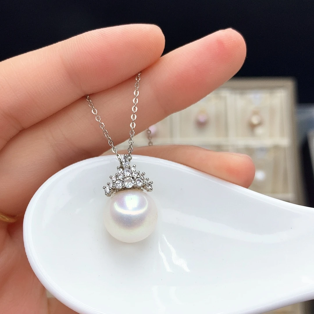 淡水珍珠合金颈饰