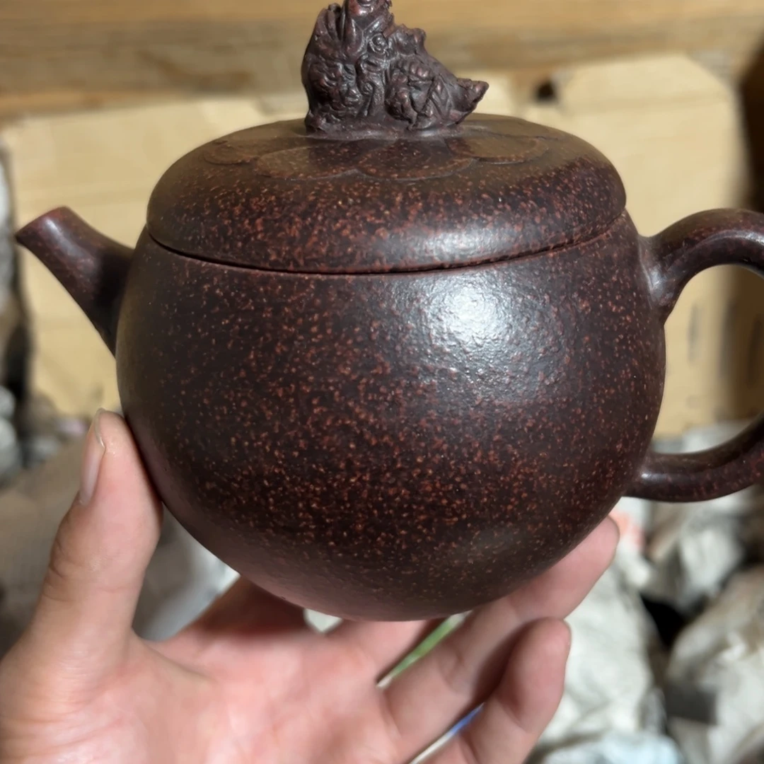 茶壶紫砂老厂紫砂壶一件！