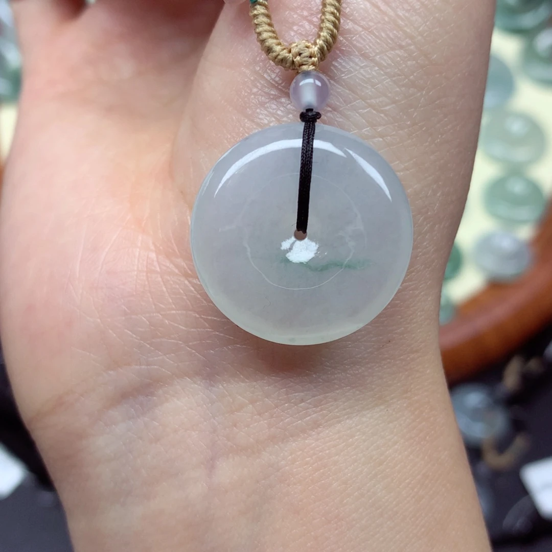 翡翠未镶嵌颈饰吊坠23/5.6mm