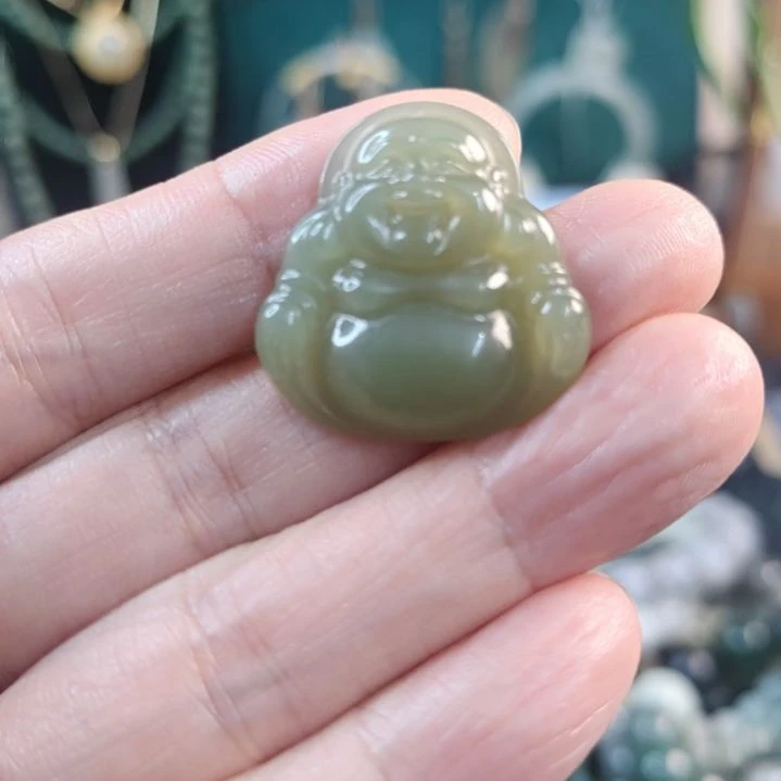 和田玉（青玉）未镶嵌项圈