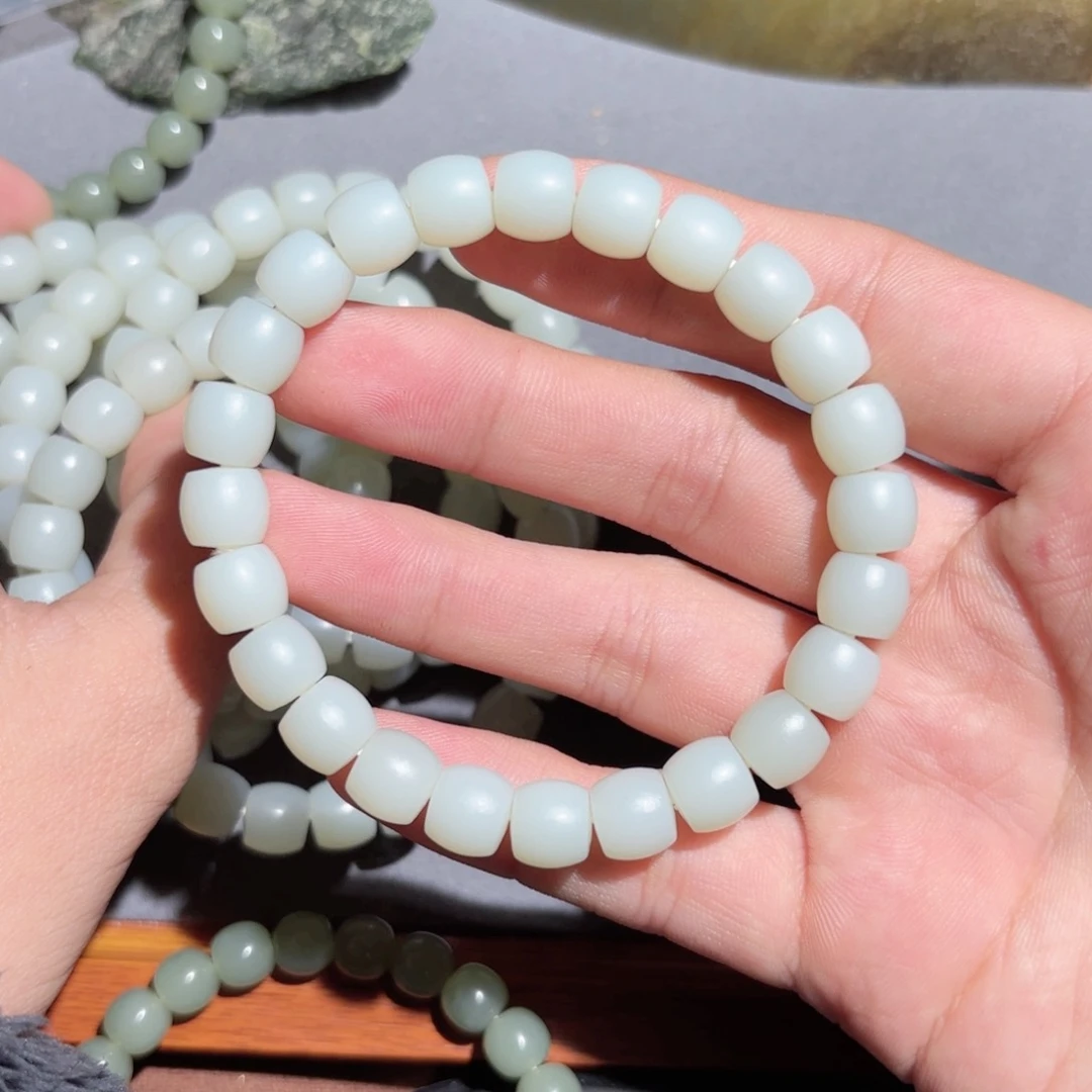 和田玉手链未镶嵌