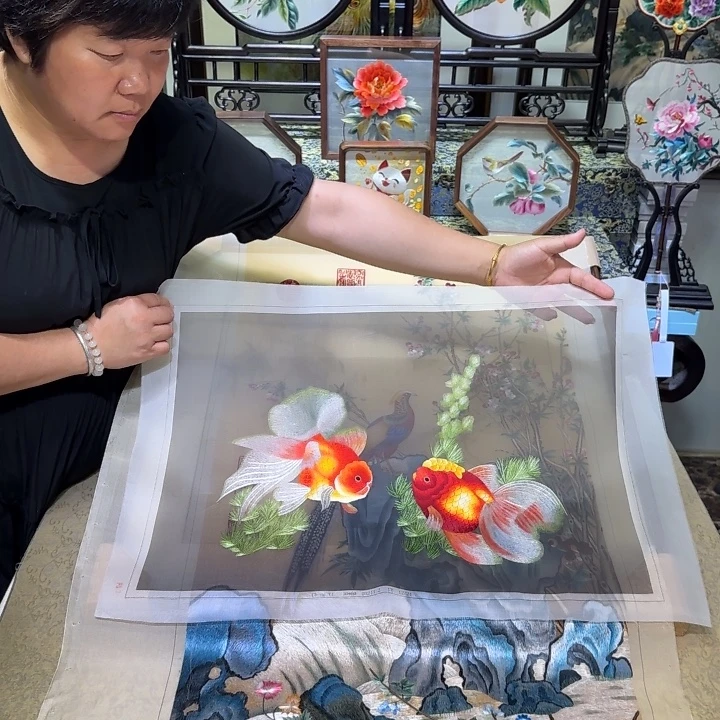 刺绣刺绣工艺精湛独特设计理念
