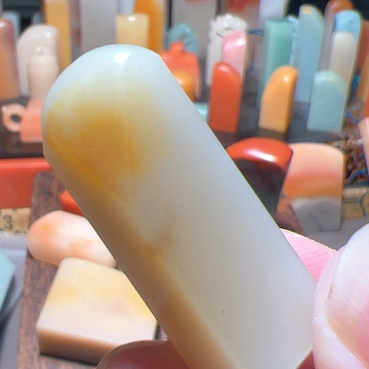 寿山石印石老挝石印石印章