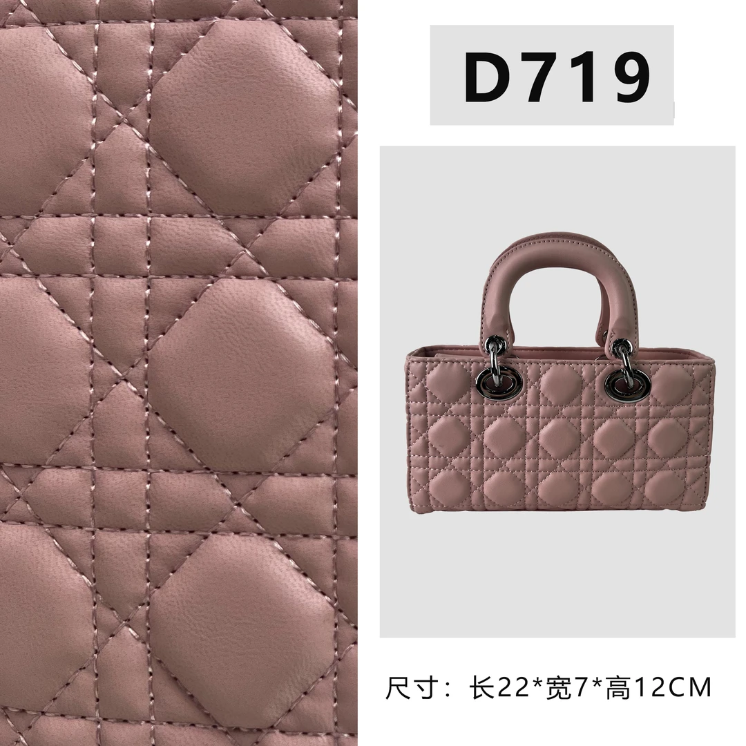 【D719】按编号拍无视主图（尺寸:22*12.5*7CM）新款粉色女包